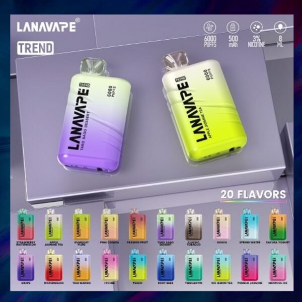 LANA拋棄式6000口【少量庫存 速搶】